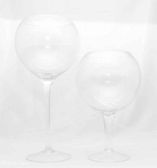 Vase verre ballon