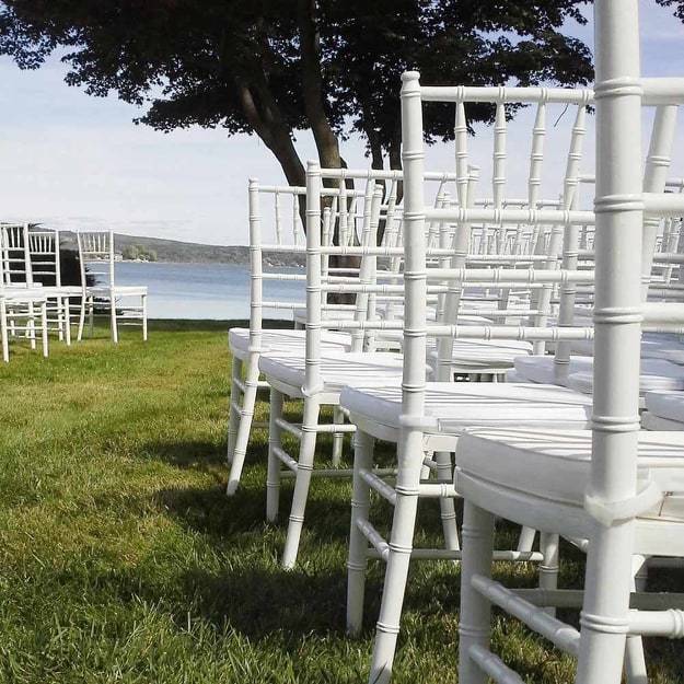 Chaises Blanches Chiavari