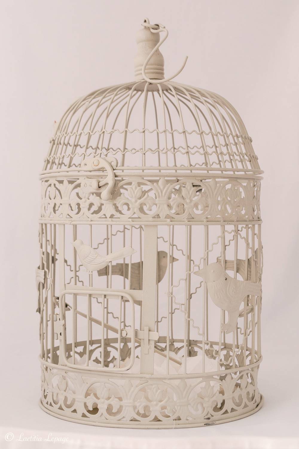 Bougeoir cage à oiseau