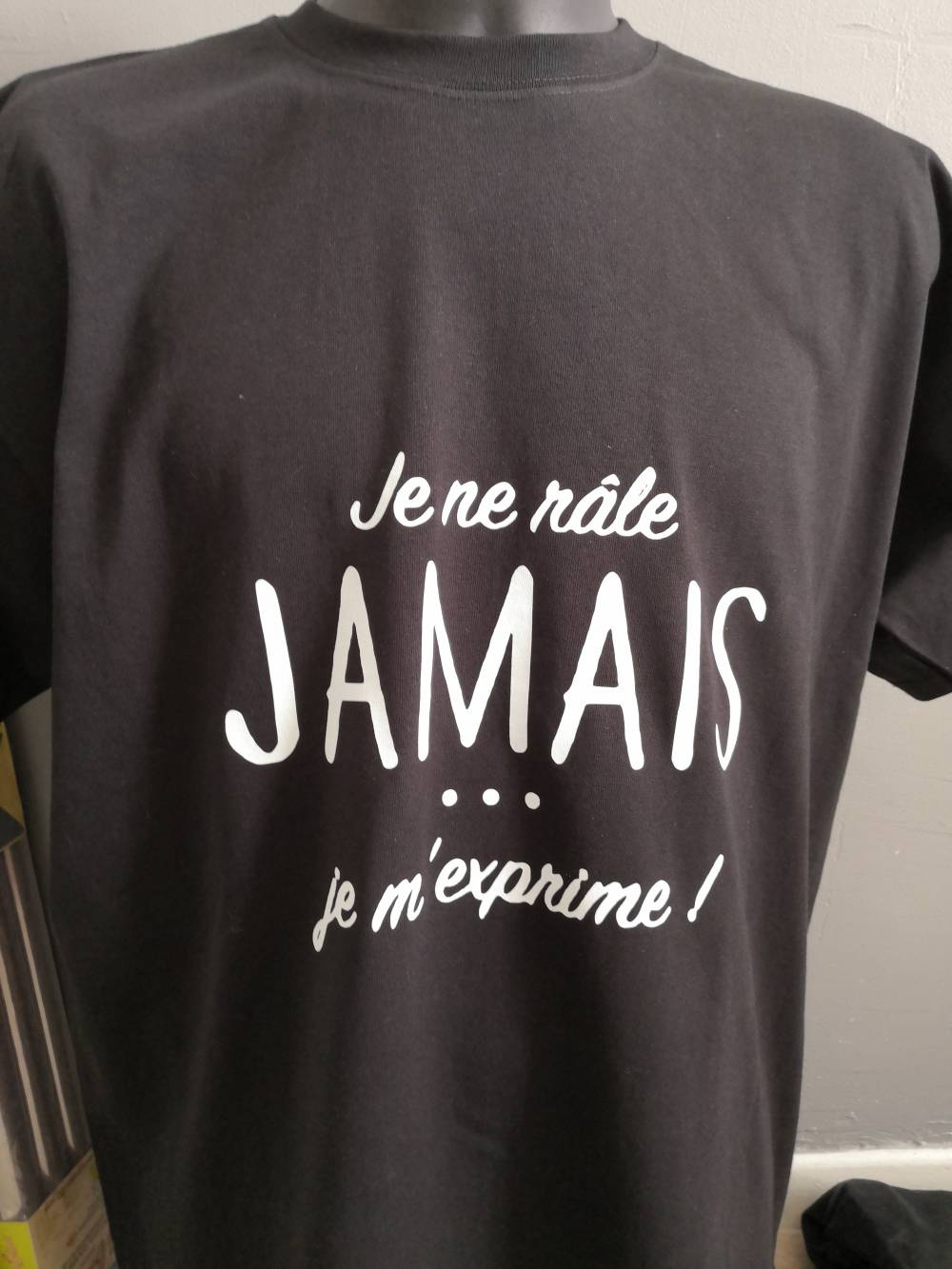 Je ne râle jamais, je m'exprime