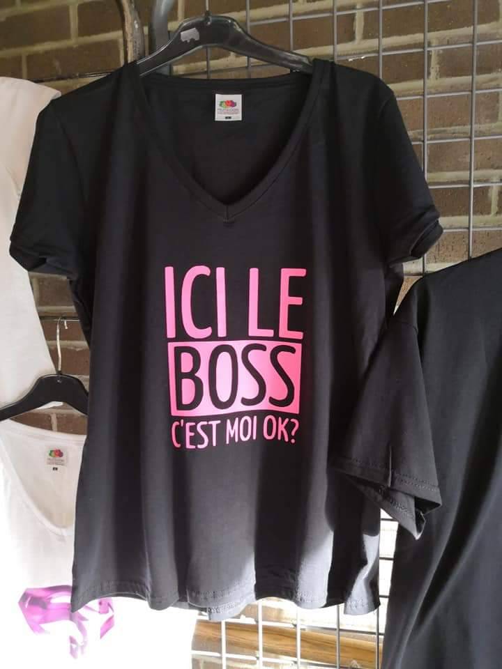 Ici le boss c'est moi ok ? 