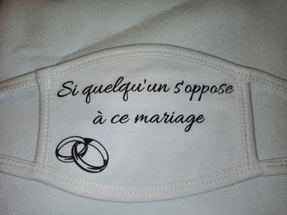 Masque Si quelqu'un s'oppose à ce mariage