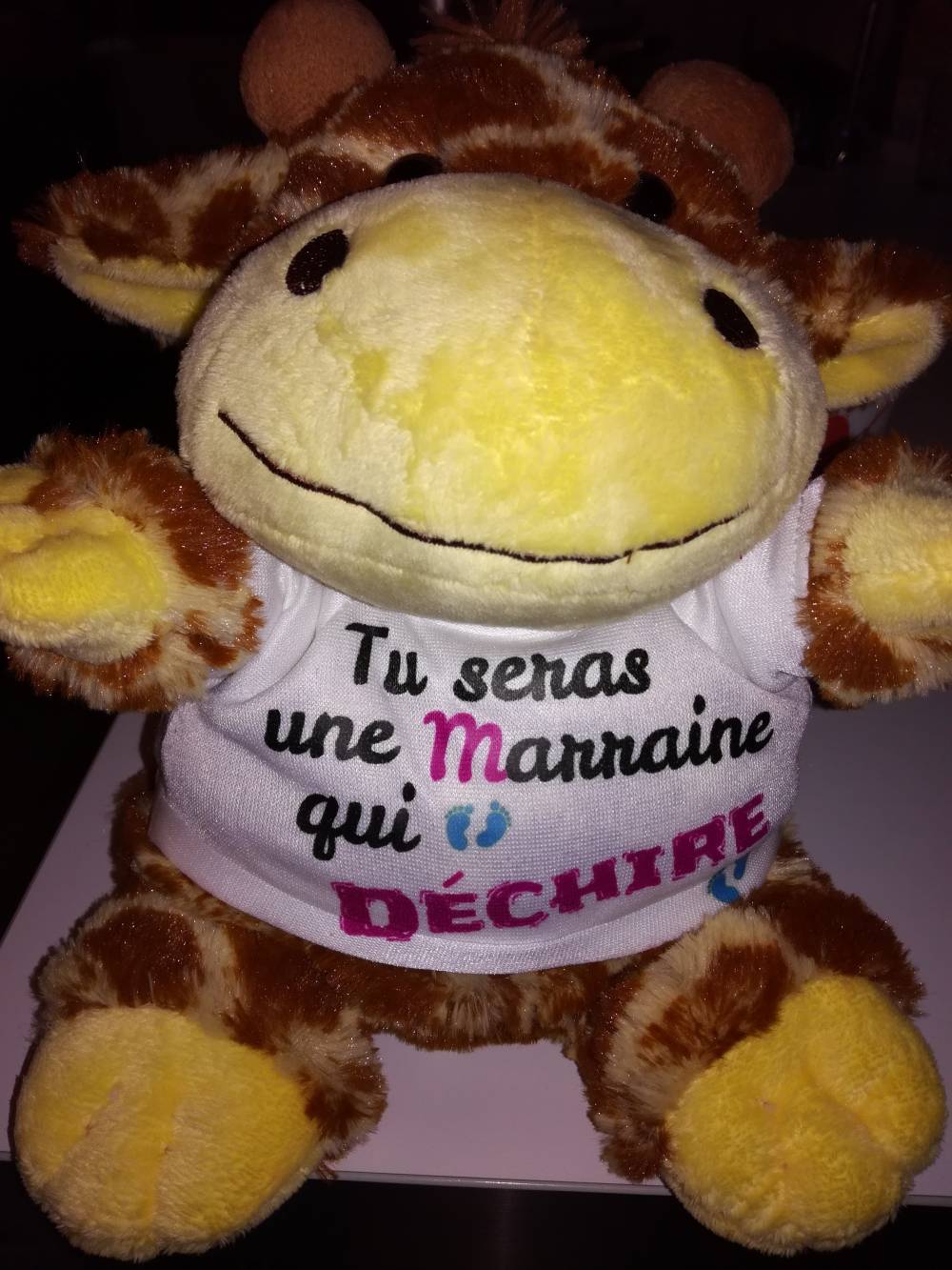 Peluche girafe