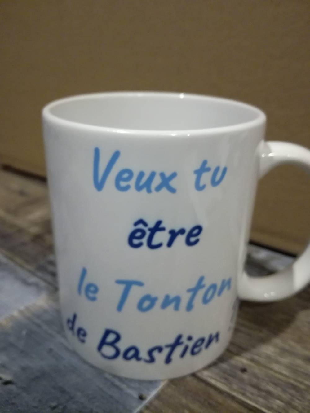 Mug Veux tu être le tonton de [Prénom]