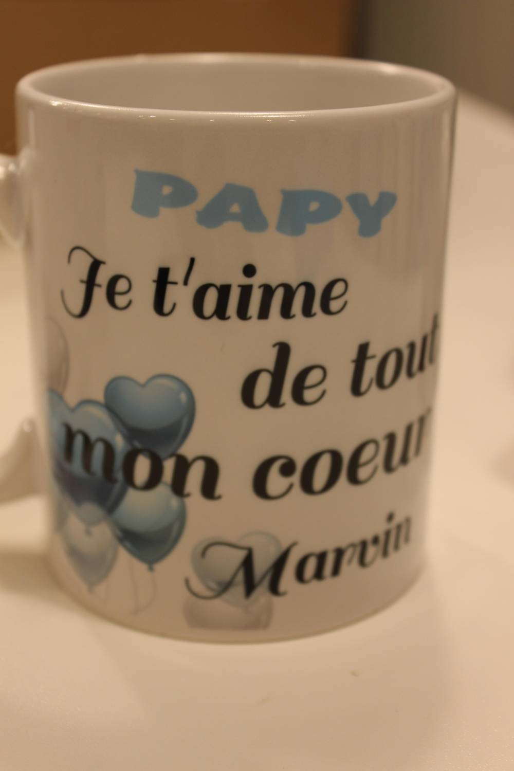 Mug Papy je t'aime de tout mon coeur