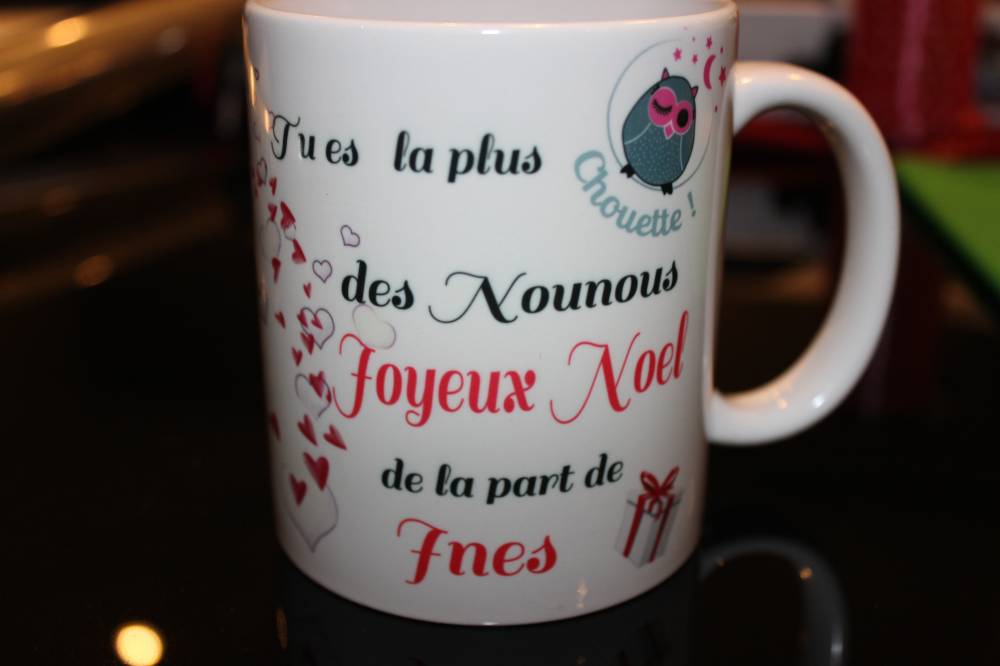 Mug Tu es la plus chouette des nounous