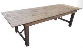 Table bois rustique