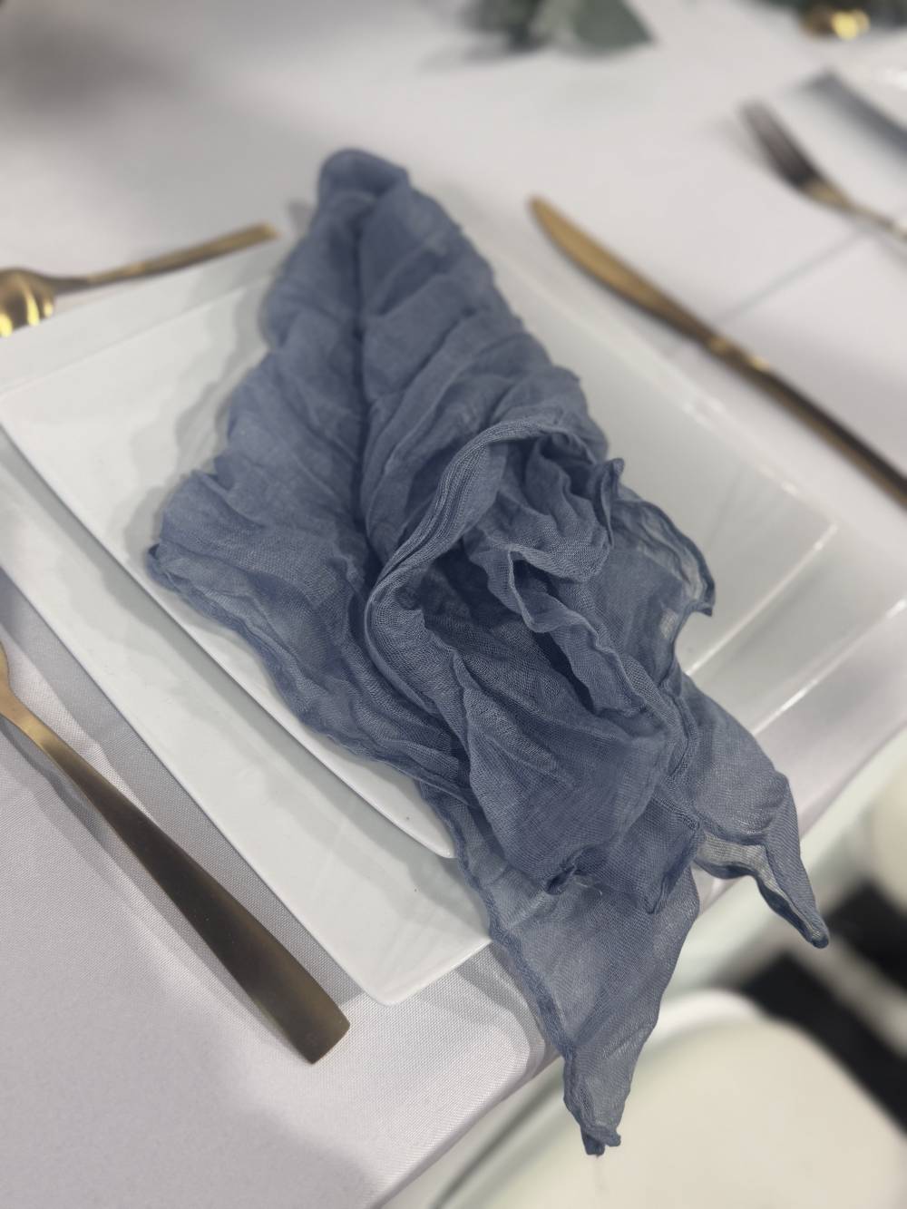 Serviette Dusty bleu